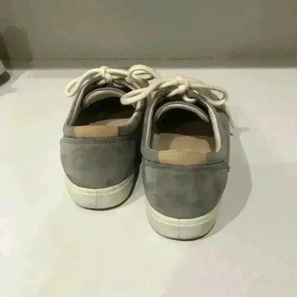 Ecco Soft 7 Leather Sneaker Anatomical Gray Comfort Women's 7 (38 EU) - Picture 3 of 7